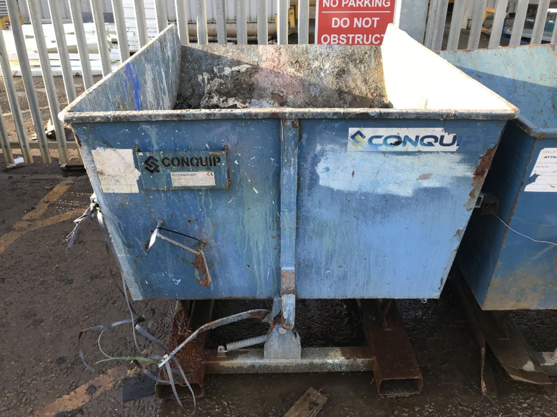 Conquip 1200L Tipping Skip - Bild 5 aus 8