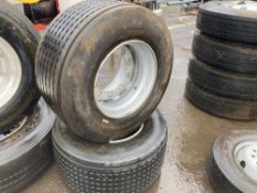(2)Michelin XTA2+ Energy tyres & (2) KPZ Steel Wheels
