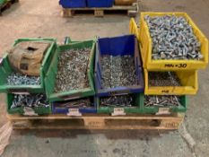 Quantity of M6,M8,M14 Bolts With Screws, Washers Etc