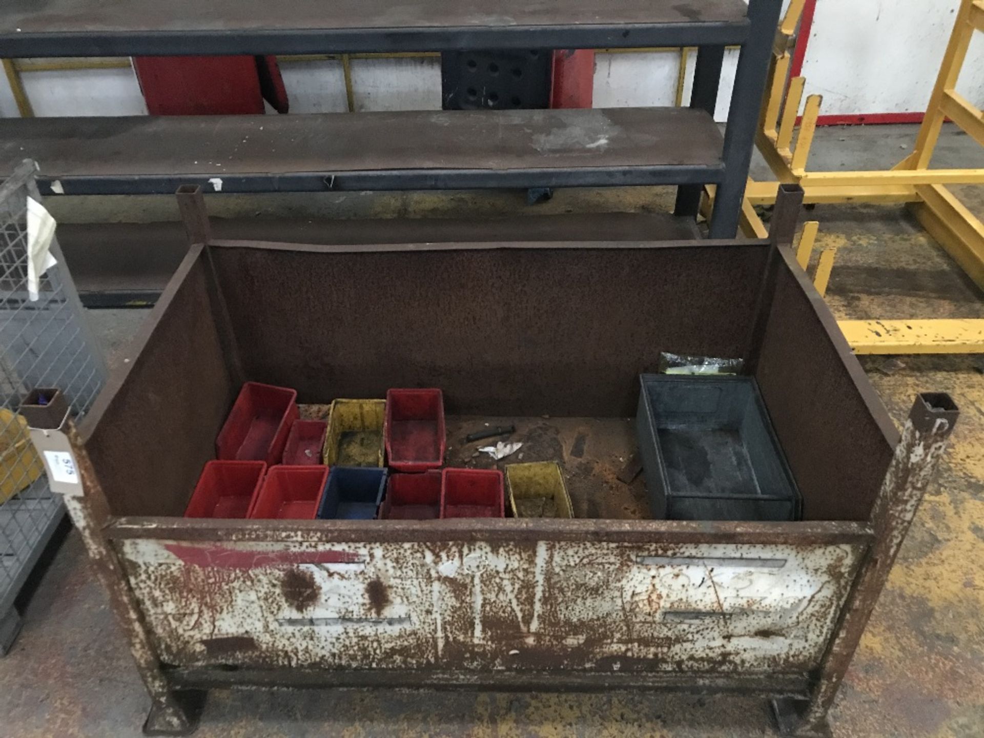 Metal stillage with contents - Image 2 of 4