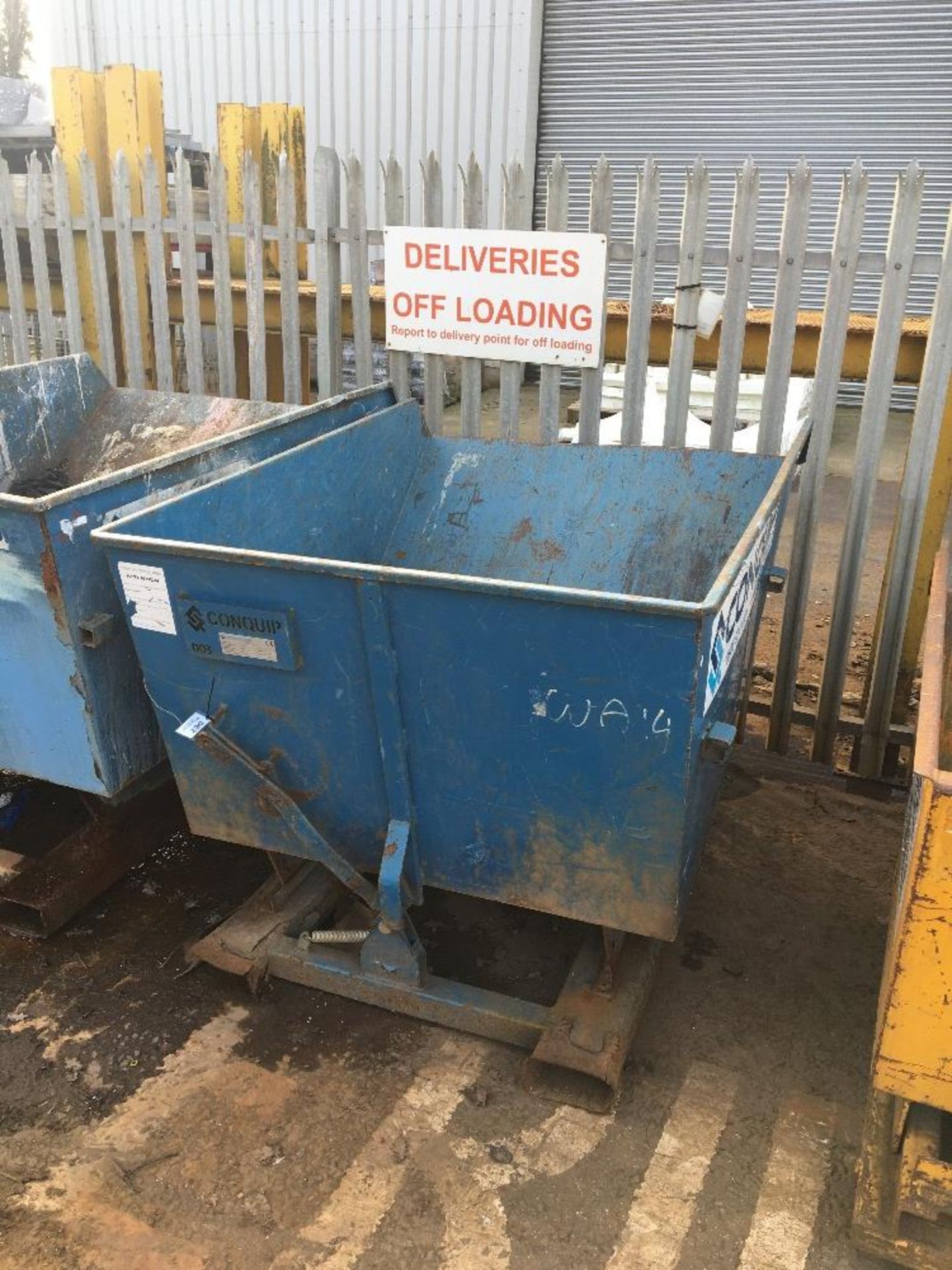 Conquip 1200L Tipping Skip - Image 2 of 8