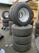 (4) GT Radial GT978+ tyres & (4) TIA Steel Wheels