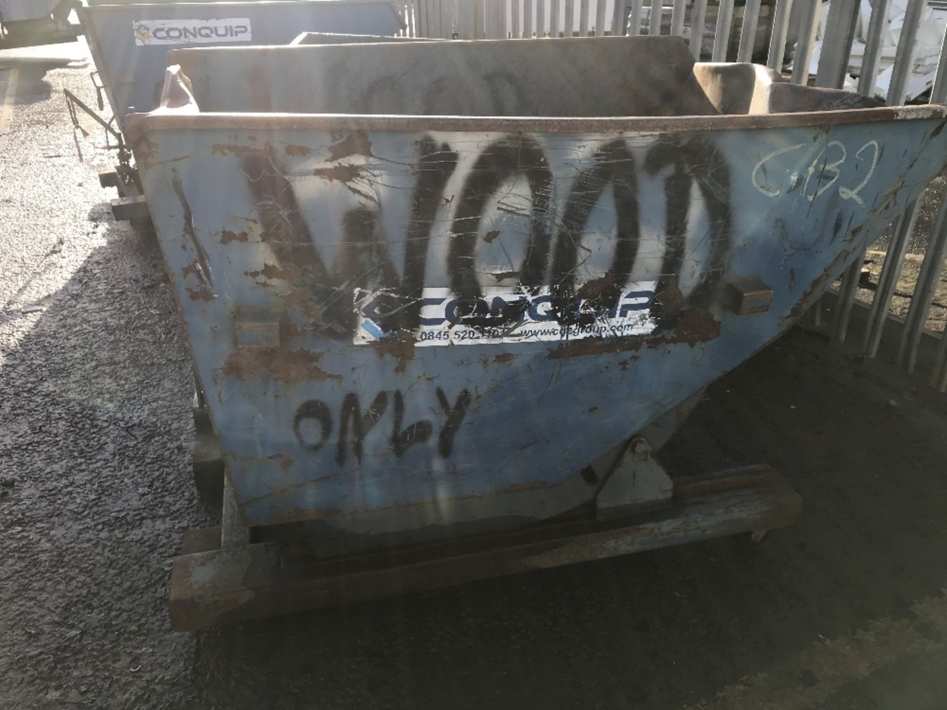 Conquip 1200L Tipping Skip - Bild 8 aus 8