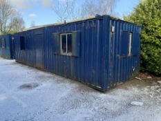 32ft container unit with contents to include