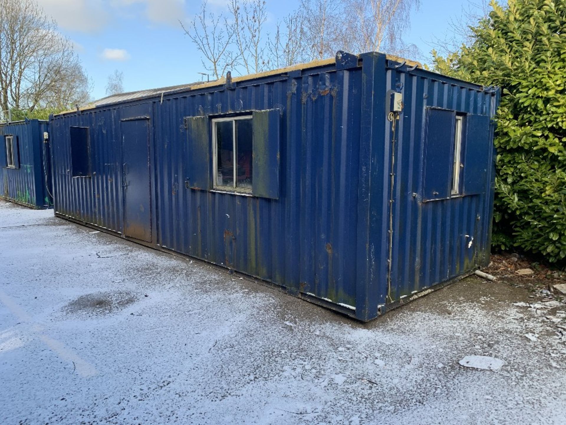 32ft container unit with contents to include