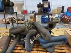 RHF Extraction Fan & (5) Nederman Extraction Ducts & Brackets