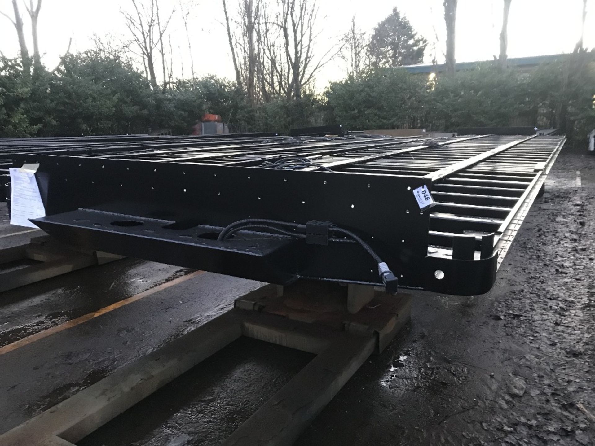 13.6M Straight Frame Double Deck wedge van chassis