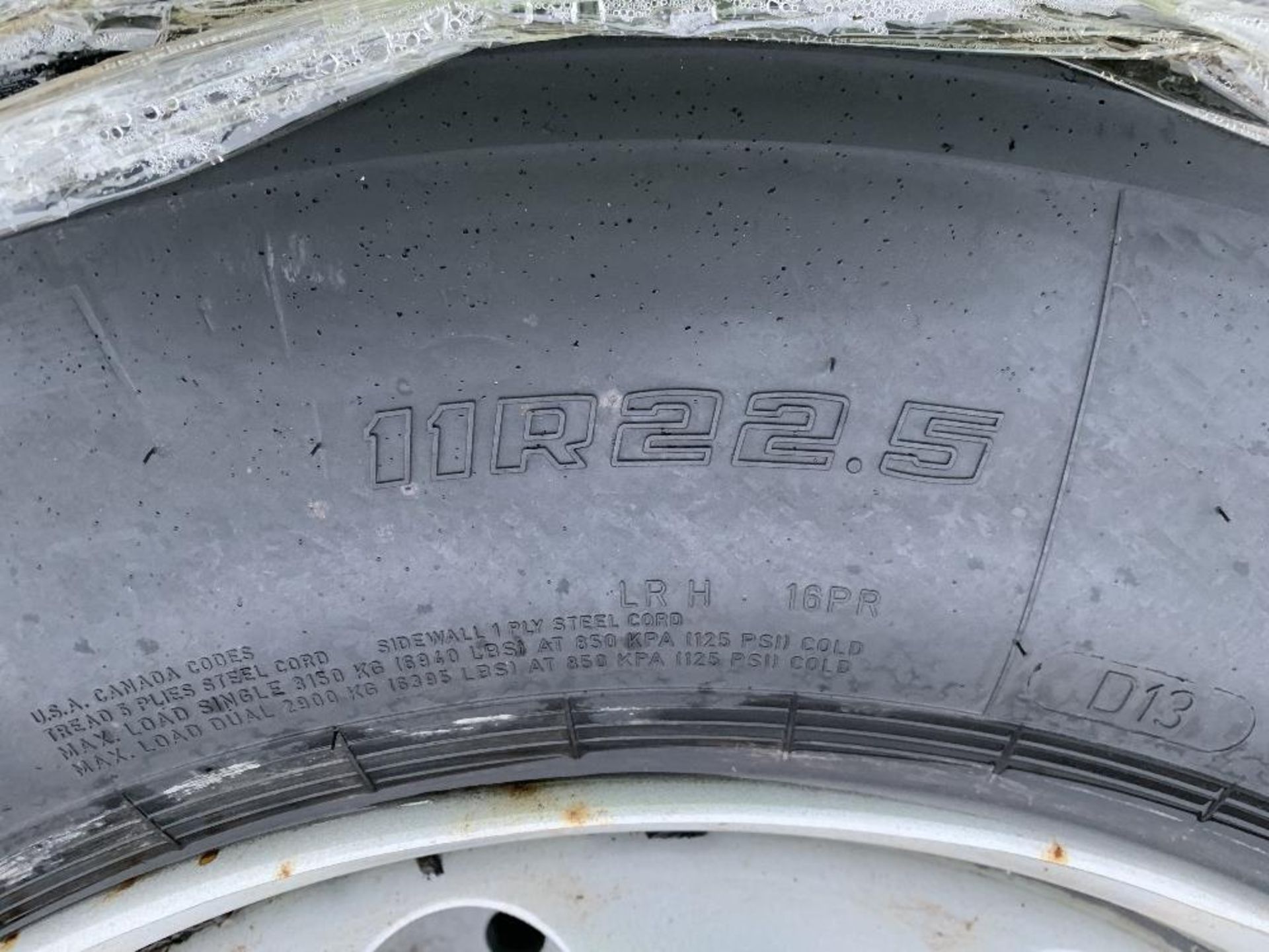 (4) Goodyear Marathon tyres & (4) Accuride Steel Wheels - Image 2 of 4