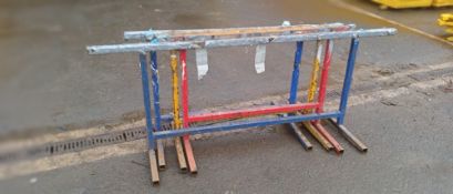 (4) Steel Fabricated Trestles