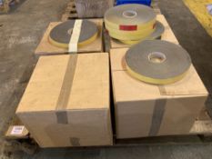 Quantity of AS633EXP Foam Tape 30mm x 2mm x 35mtr (Approx 60 Rolls, Yellow)