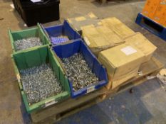 Quantity of Nuts, Bolts, Screws, Washers Etc