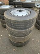 (4) Goodyear Regional RHT2 tyres & (4) HL1 Steel Wheels