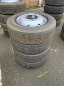 (4) Goodyear Regional RHT2 tyres & (4) HL1 Steel Wheels