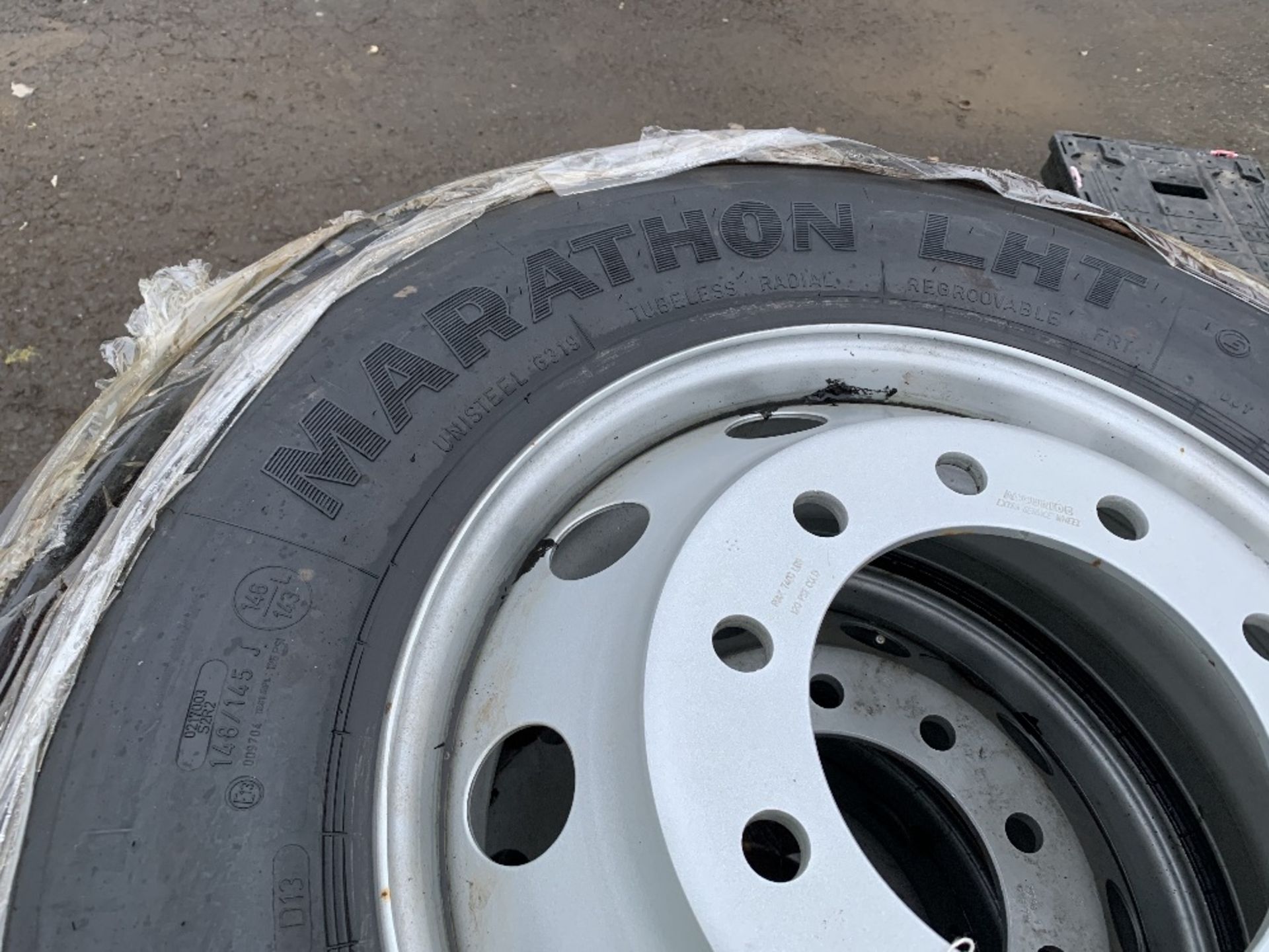 (4) Goodyear Marathon tyres & (4) Accuride Steel Wheels - Image 3 of 4