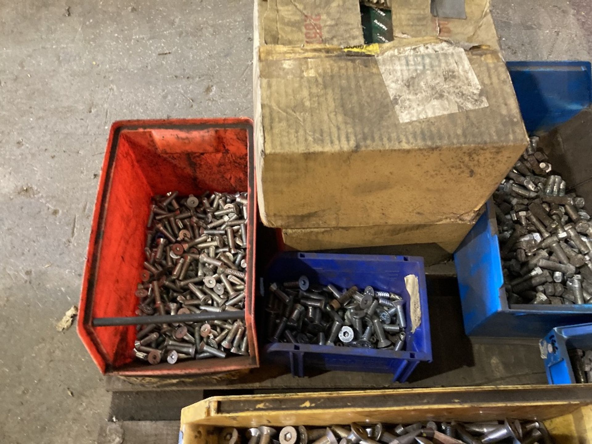 Large quantity of various sized bolts and screws - Image 4 of 5