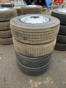 (4) Michelin XTE2 tyres & (4) HL3 Steel Wheels