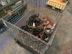 Cage containing Various Cabling