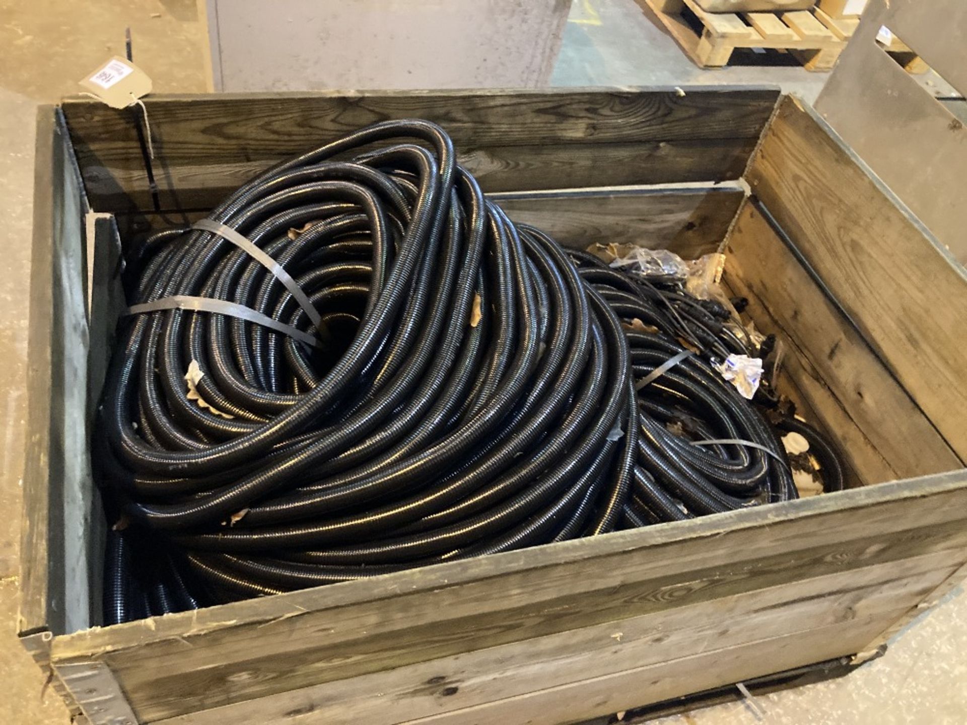 Quantity of various sized electrical ducting