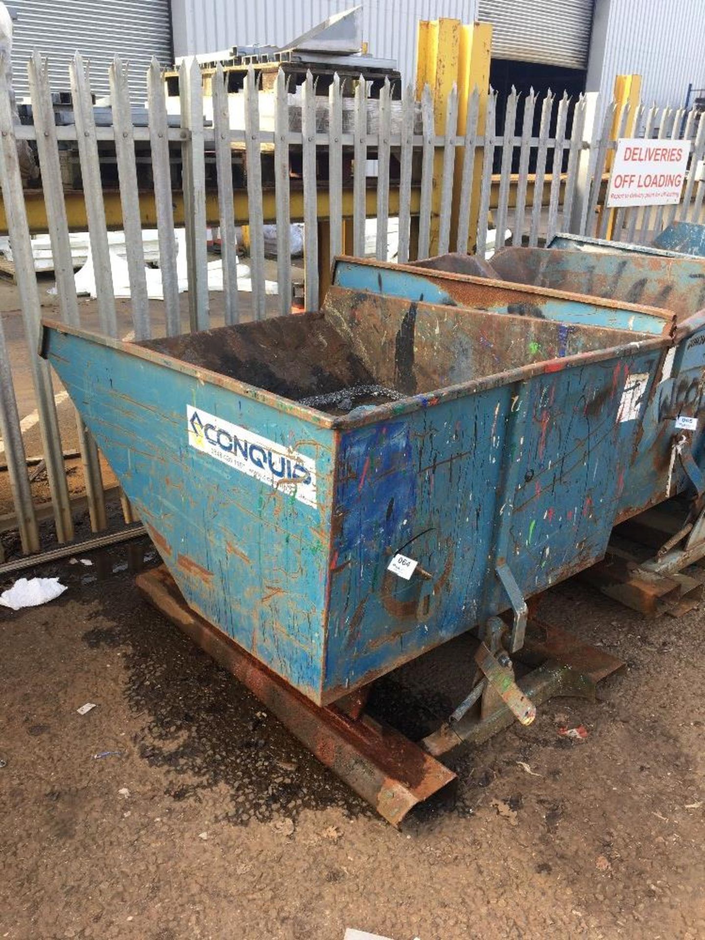 Conquip 1200L Tipping Skip