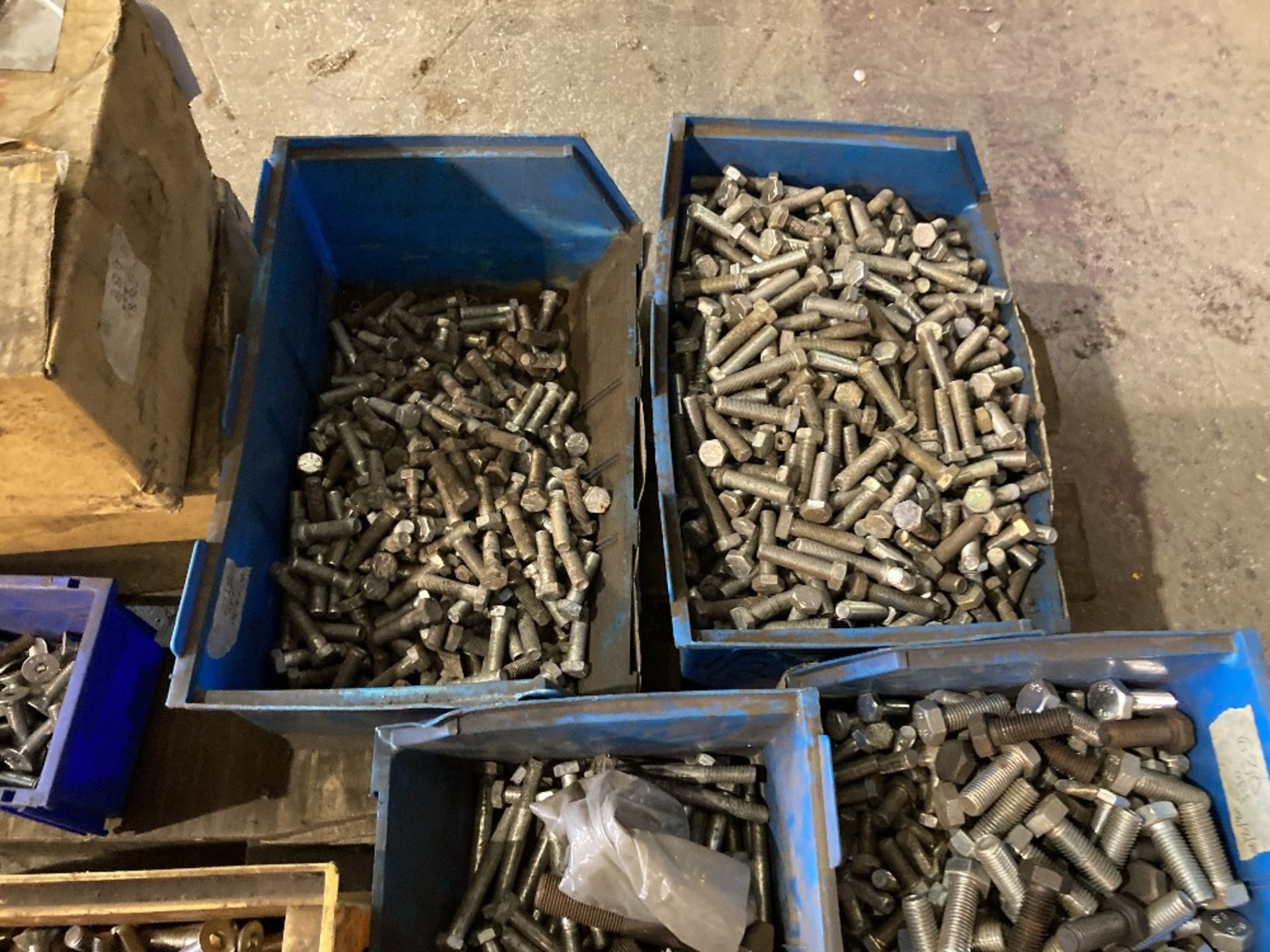 Large quantity of various sized bolts and screws - Image 3 of 5