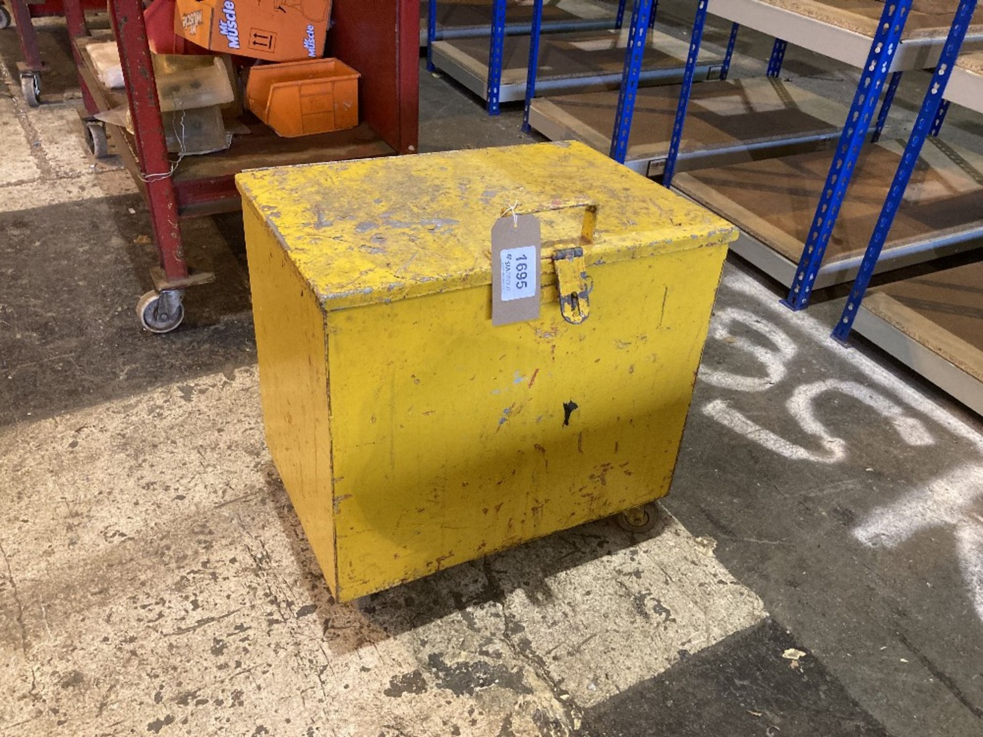 Steel storage box