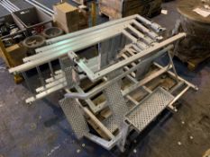 (7) Fabricated Galvanised Trailer Access Steps