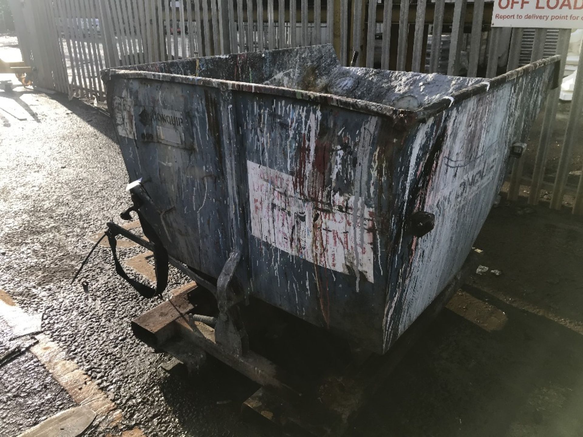 Conquip 1200L Tipping Skip - Image 9 of 9