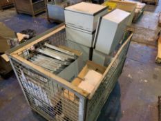 Cage containing Quantity of Control Boxes