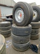 (4) GT GT978+ tyres & (4) TIA Steel Wheels