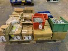 Quantity of Various Sized, Bolts, Rivets, Etc