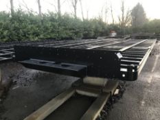 13.6M Straight Frame Double Deck wedge van chassis