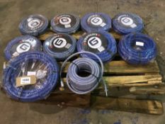 (9) Starparts G Tech 10mm Blue Welding Hoses