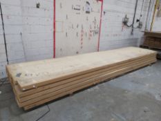 (20) Lengths of rough sawn timber