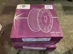 (2) Nexus 308LSI stainless steel 1mm MIG welding wire