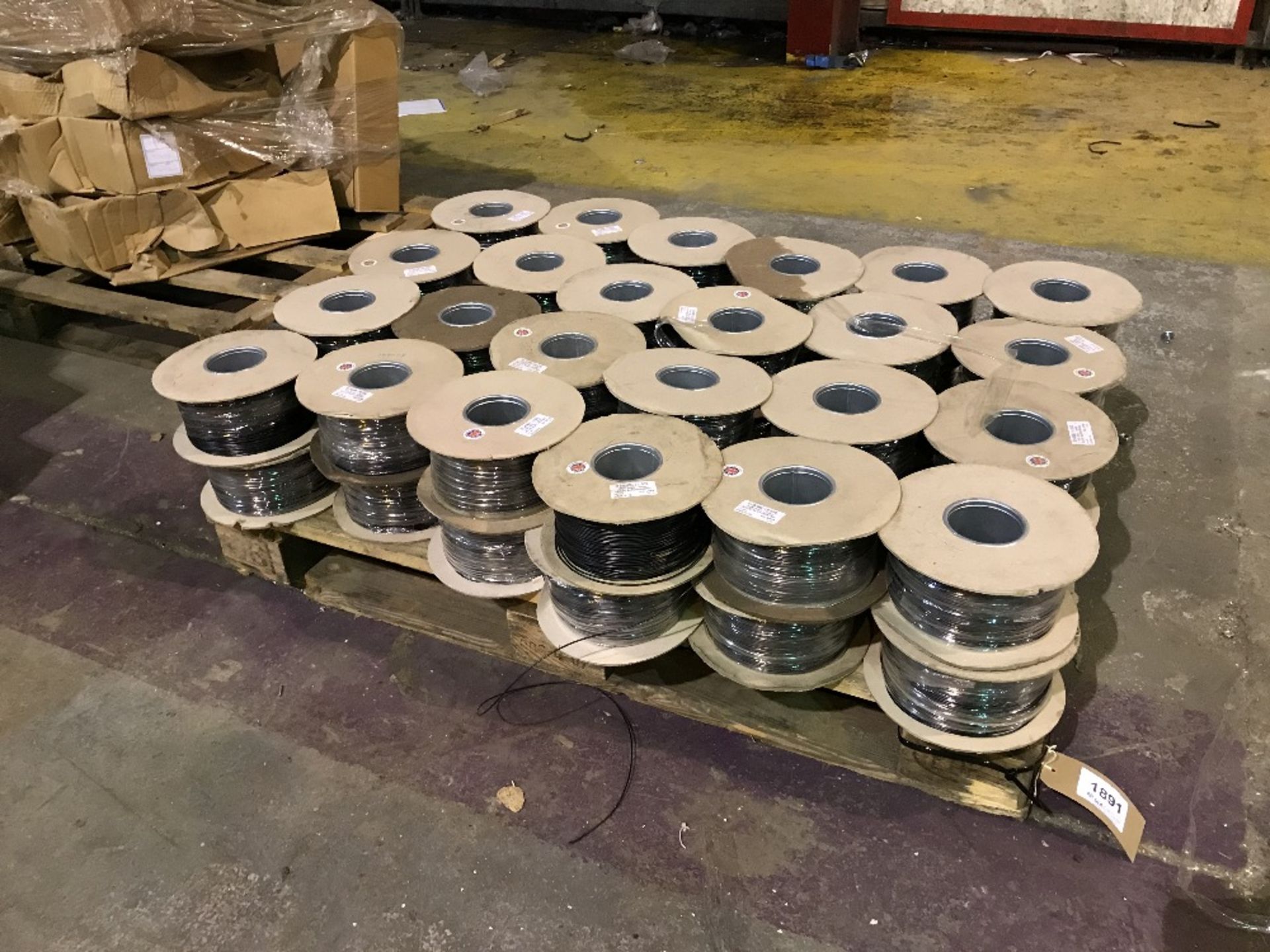 Approximately (48) Spools of Electrical Cable to include