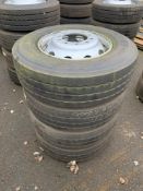 (4) Goodyear Regional tyres & (4) HL1 Steel Wheels