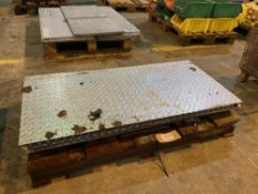 Approx (21) Sheets of Galvanised Checker Plate