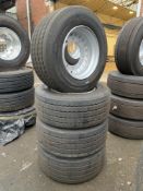 (4) Michelin XMULTI tyres & (4) HL3 Steel Wheels