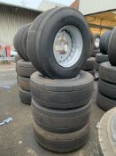 (4) Goodyear Fuelmax THL tyres & (4) Sudrad Steel Wheels