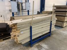 Quantity of Chamfered Timber Strips Cut to Profile inc Stillage