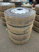 (4) Michelin XTE2 tyres & (4) HL3 Steel Wheels