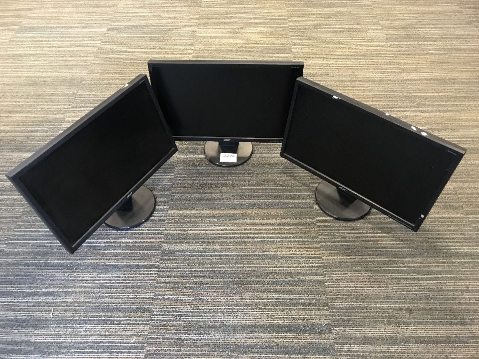 (3) Acer Monitors