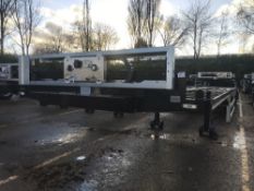 13.6M Straight Frame Double Deck wedge van chassis