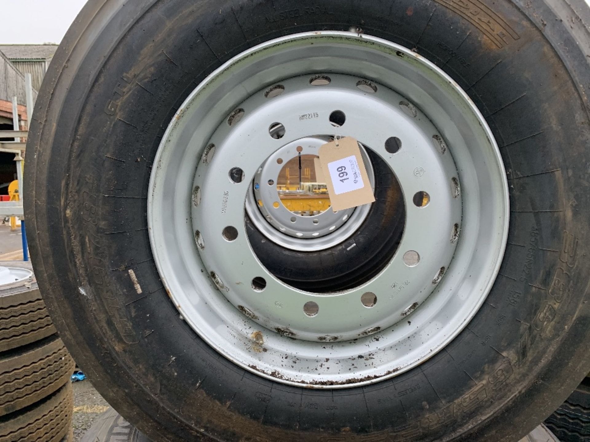 (4) GT GT978+ tyres & (4) TIA Steel Wheels - Image 3 of 3