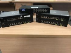 (5) Cisco Ethernet Switch Comprising of