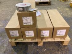 (5) Boxes of Oralite VC 104+ 50mm X 50M Catwright Branded White Reflective Tape
