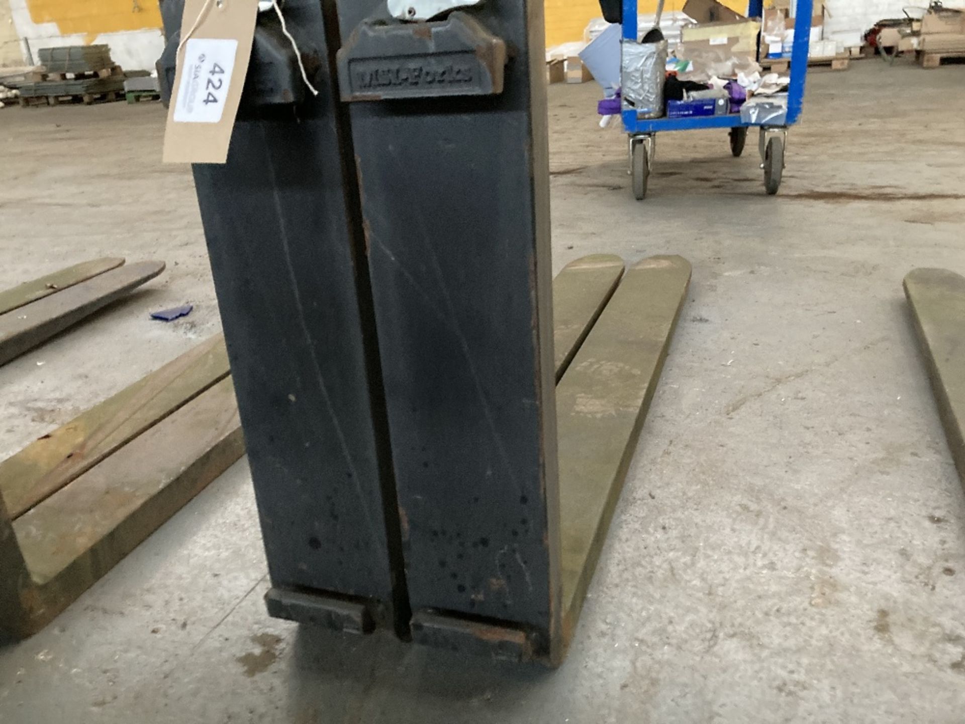 (2) MSI Forks Class 3A Forklift Forks - Image 2 of 4