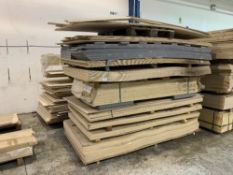 Quantity of Plywood in Full Sheets, Cut to sizes & Foam