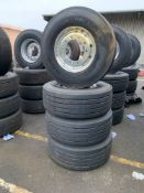 (4) Goodyear KMAX THL tyres & (4) Alcoa LVLONE Highly Polished Alumnium Wheels