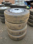 (4) Michelin XTE2 tyres & (4) HL3 Steel Wheels